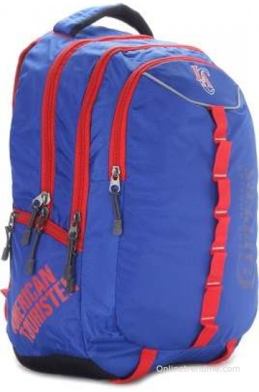 American Tourister 14 inch Laptop Backpack(Blue)